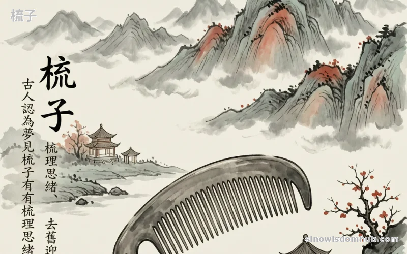 梳子 — 解夢配圖