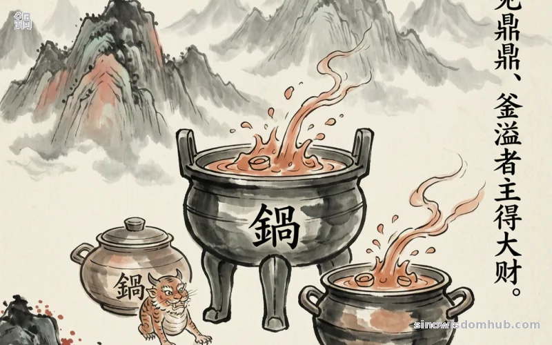 鍋 — 解夢配圖