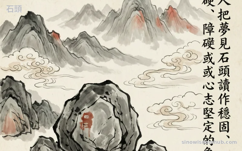 石頭 — 解夢配圖